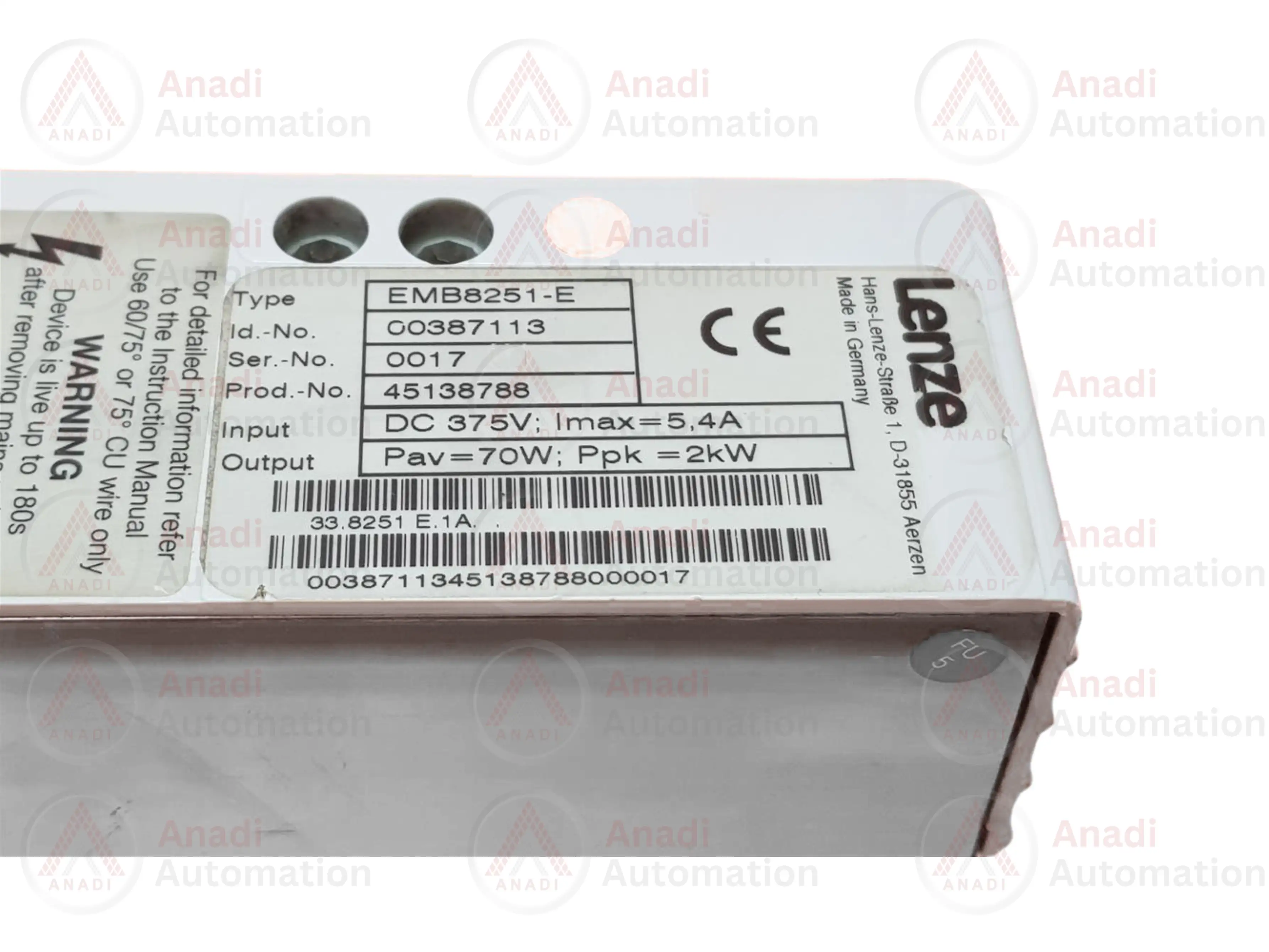 Lenze EMB8251-E Frequenzumrichter