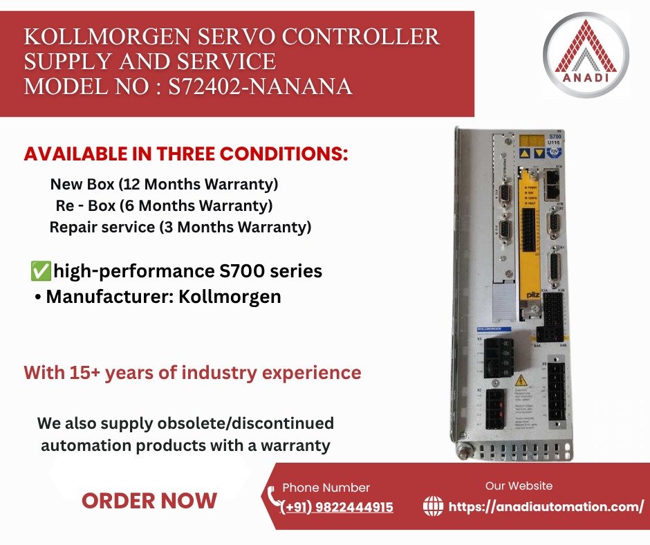 Kollmorgen S72402-NANANA-NA-225 Servo Controller