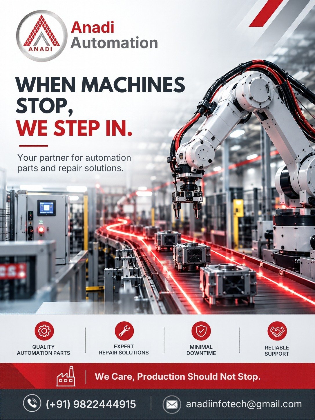 Industrial Automation Parts and Repair Services in Nashik: Minimize Machine Downtime